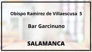 Bar Garcinuno - Salamanca