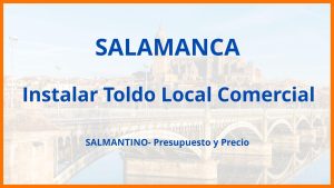 Instalar Toldo Local Comercial en Salamanca