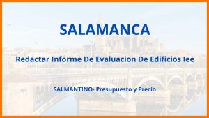 Redactar Informe De Evaluacion De Edificios Iee en Salamanca