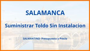 Suministrar Toldo Sin Instalacion en Salamanca